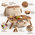 Tavqerio™ Convertible Picnic Cooler Table