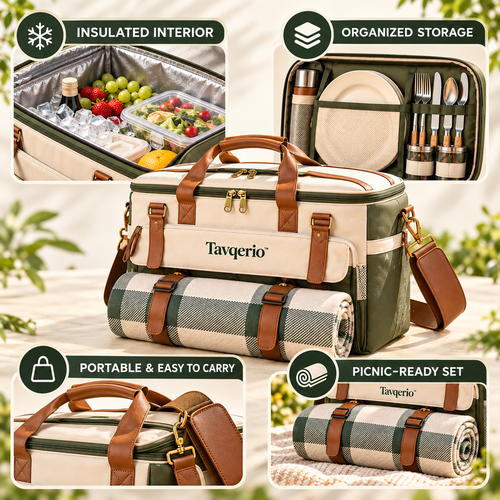Tavqerio™ MeadowDock™ Modular Picnic Serving Station