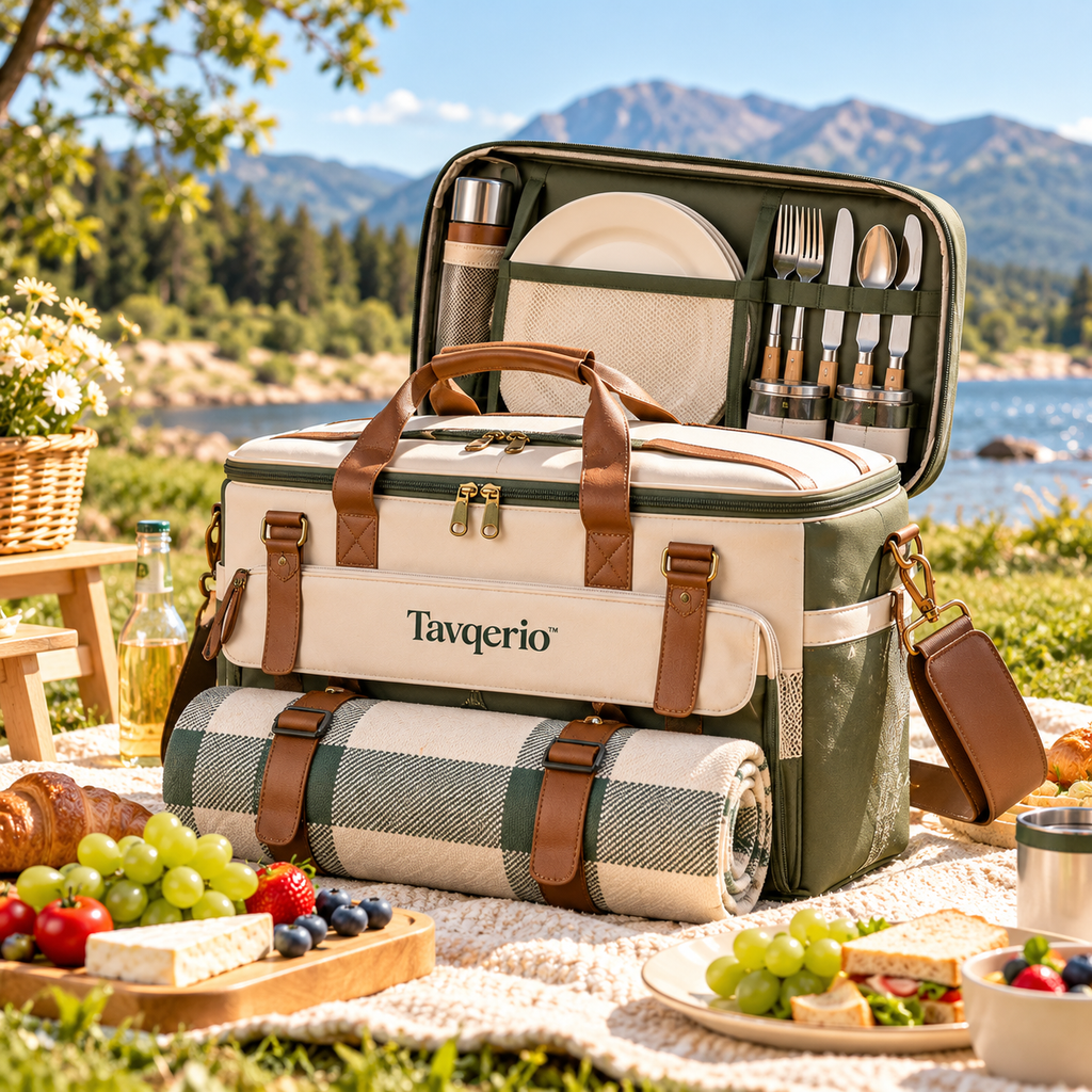 Tavqerio™ MeadowDock™ Modular Picnic Serving Station
