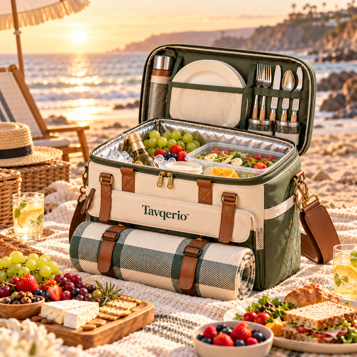 Tavqerio™ MeadowDock™ Modular Picnic Serving Station