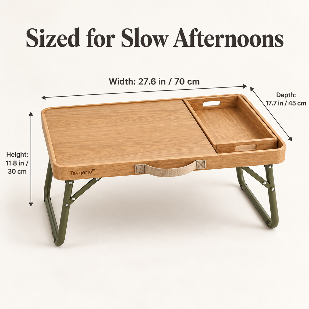 Tavqerio™ MeadowFold Tray-Top Picnic Table
