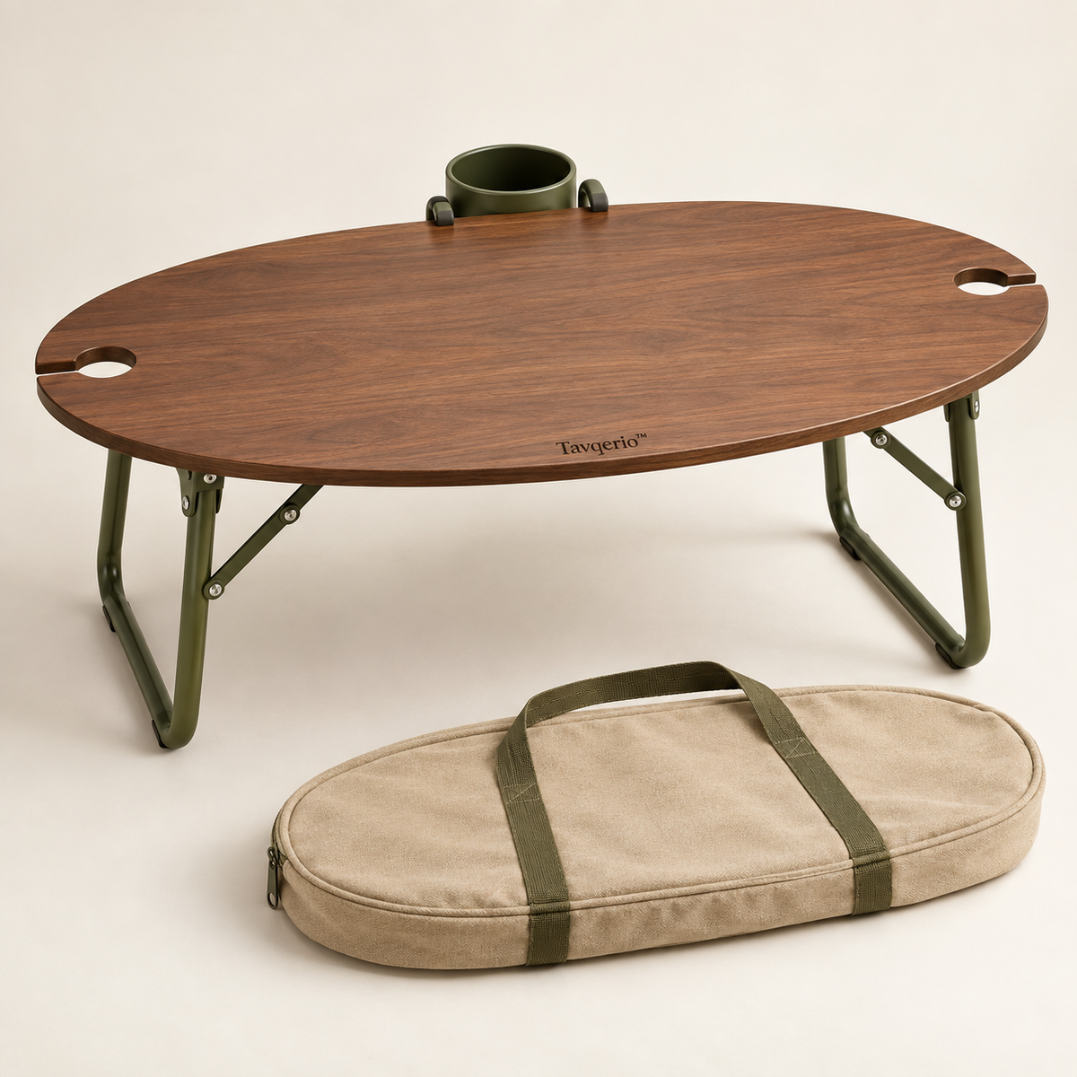 Tavqerio™ TwoSip Oval Wine Picnic Table