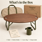 Tavqerio™ TwoSip Oval Wine Picnic Table