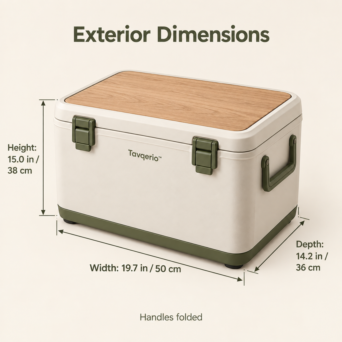 Tavqerio™ CoveKeep Cooler Side Table