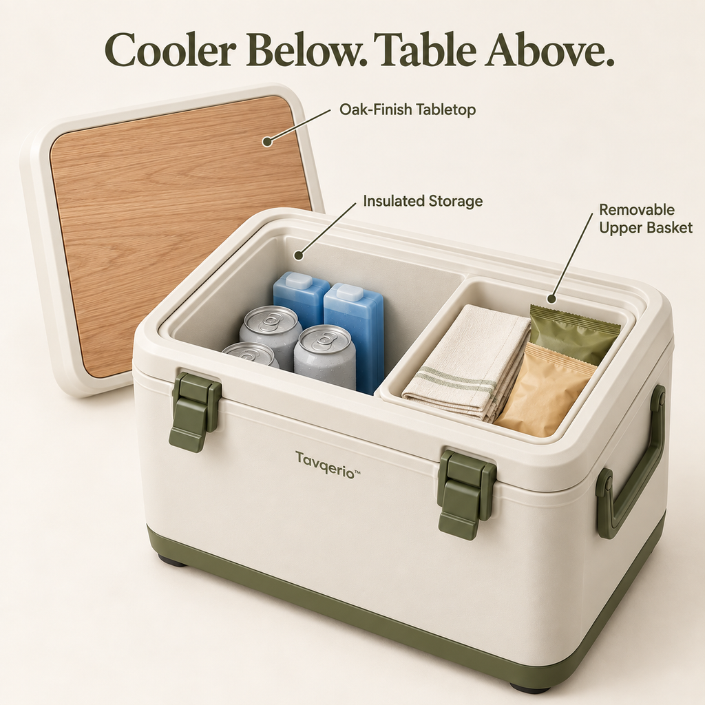 Tavqerio™ CoveKeep Cooler Side Table