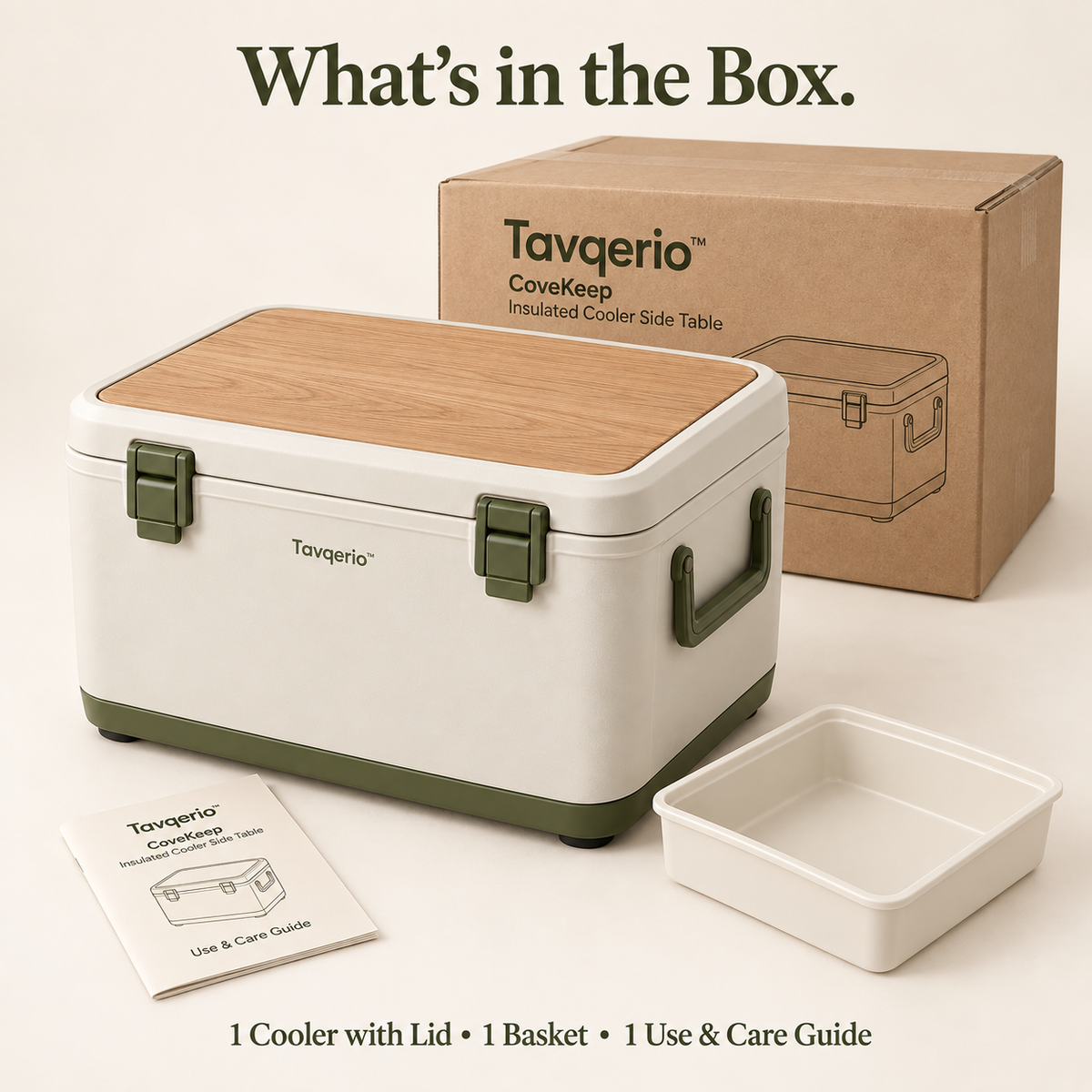 Tavqerio™ CoveKeep Cooler Side Table