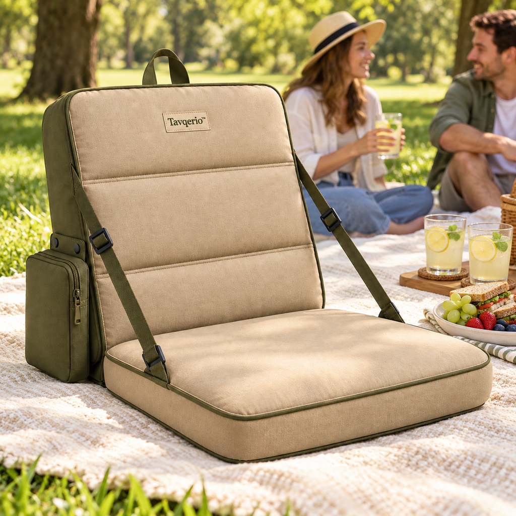 Tavqerio™ MeadowRest Folding Picnic Ground Chair