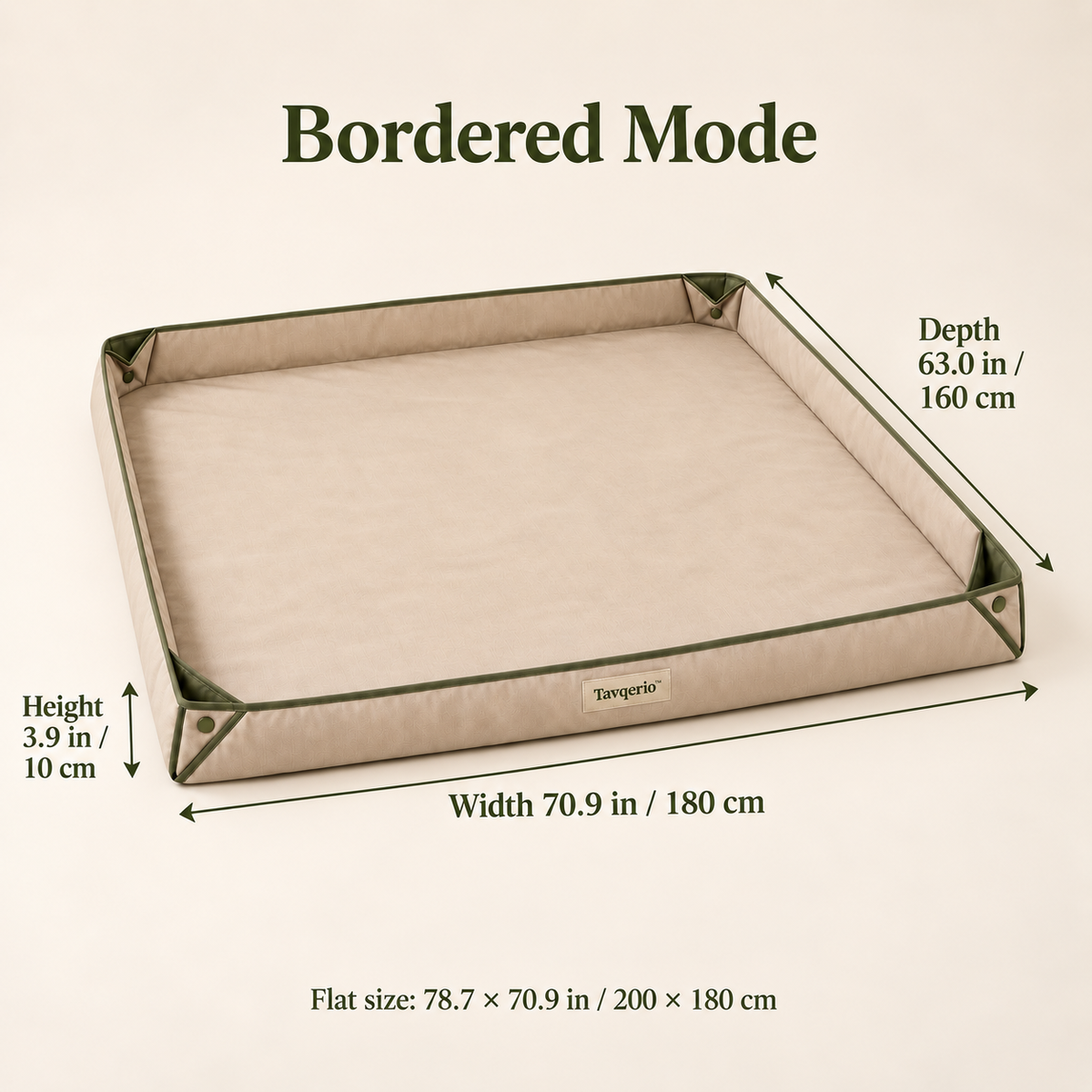 Tavqerio™ MeadowFold Convertible Picnic Blanket