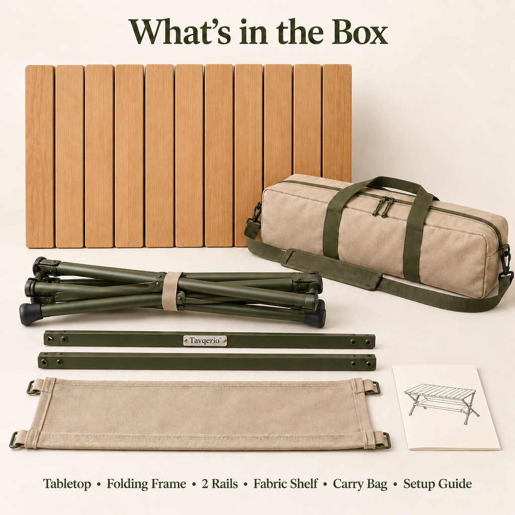 Tavqerio™ SlatNest Roll-Top Picnic Table