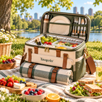 Tavqerio™ MeadowDock™ Modular Picnic Serving Station