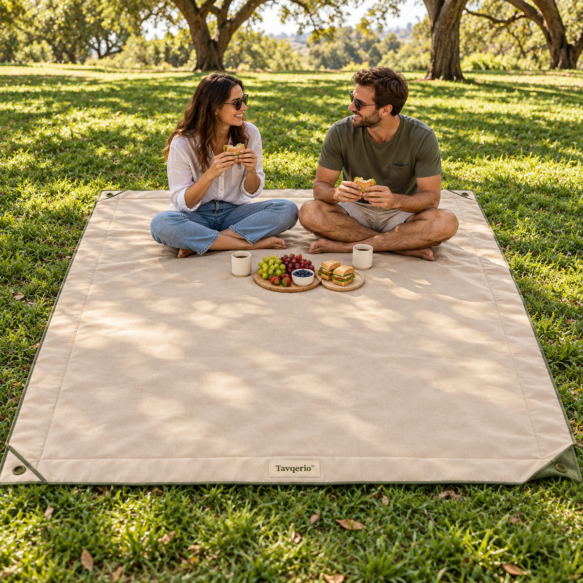 Tavqerio™ MeadowFold Convertible Picnic Blanket